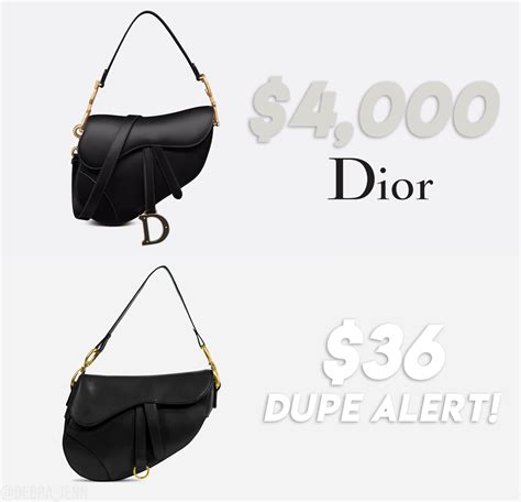 dior bag saddle dupe|dior saddle bag knockoff.